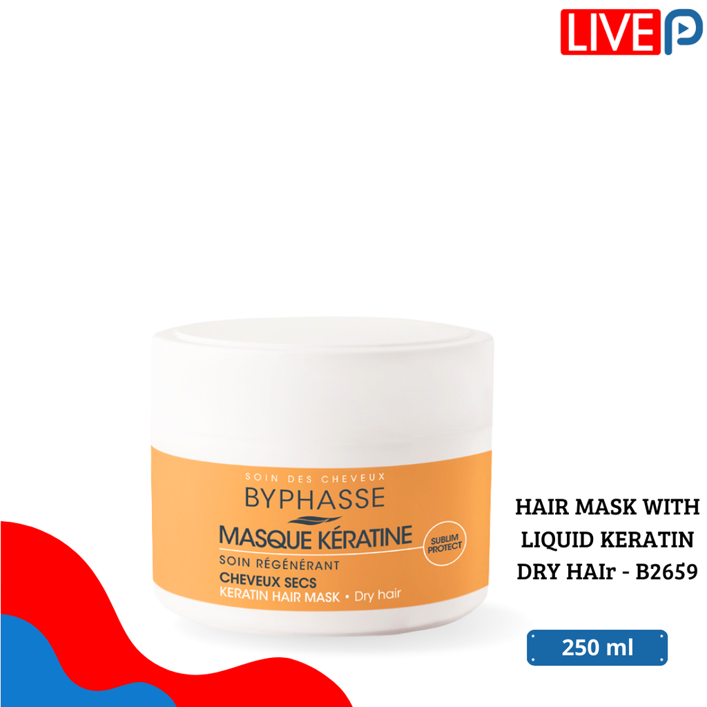 HAIR MASK WITH LIQUID KERATIN DRY HAIR