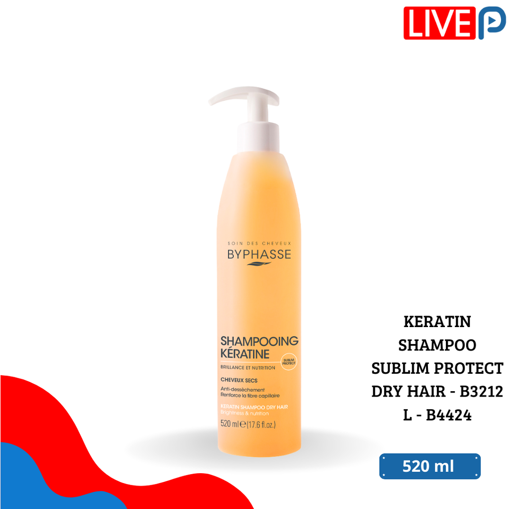 KERATIN SHAMPOO SUBLIM PROTECT DRY HAIR