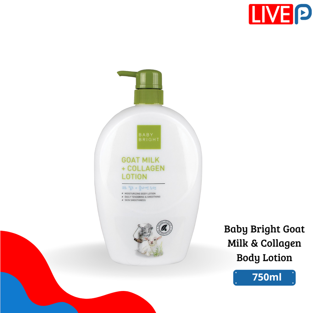 Baby Bright Goat Milk &amp; Collagen Body Lotion