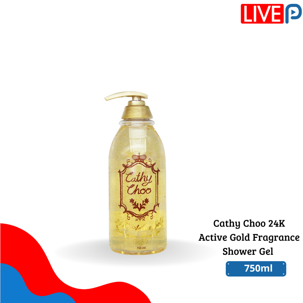 Cathy Choo 24K Active Gold Fragrance Shower Gel