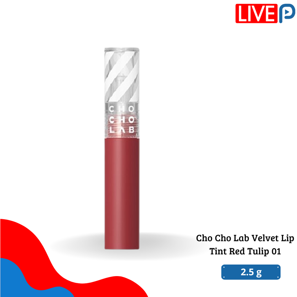 Cho Cho Lab Velvet Lip Tint Red Tulip 01