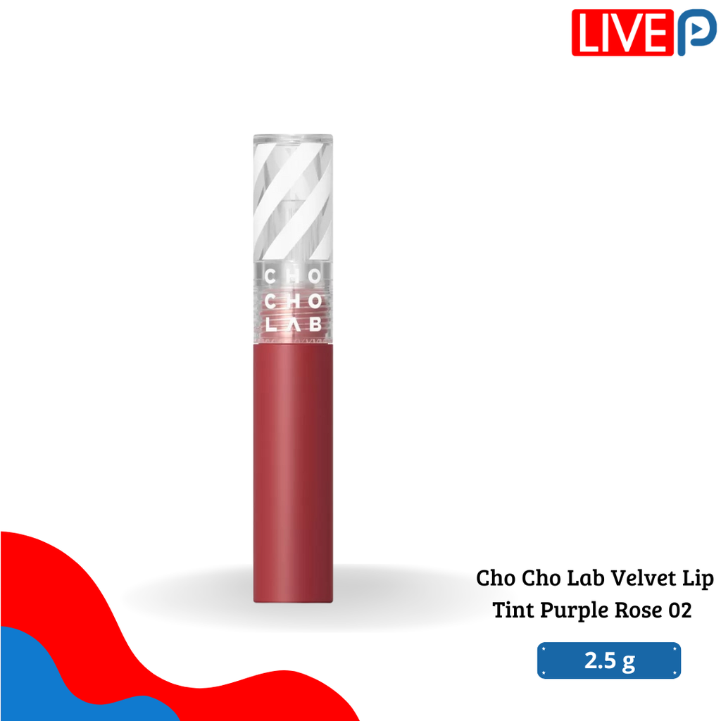 Cho Cho Lab Velvet Lip Tint Purple Rose 02