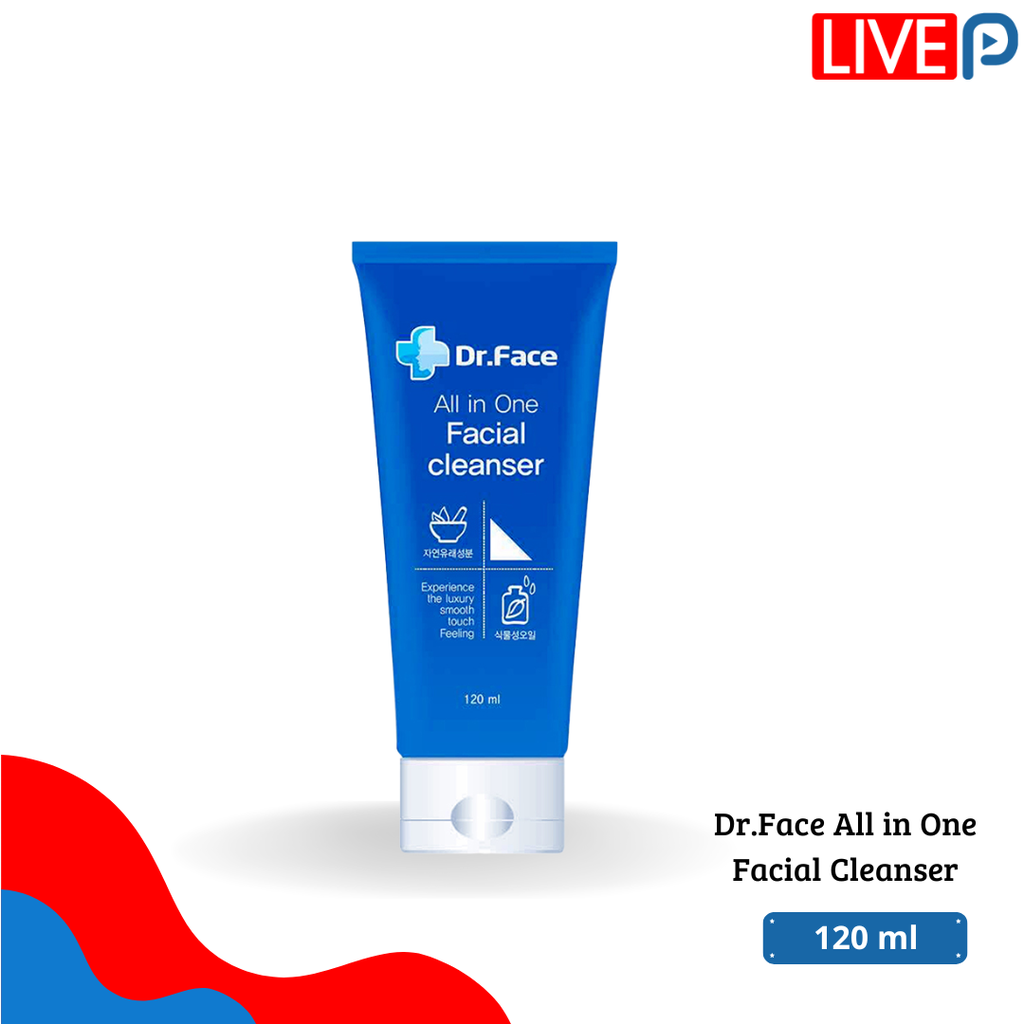 Dr.Face All in One Facial Cleanser (Blue)