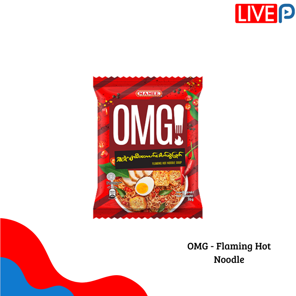 OMG - Flaming Hot Noodle