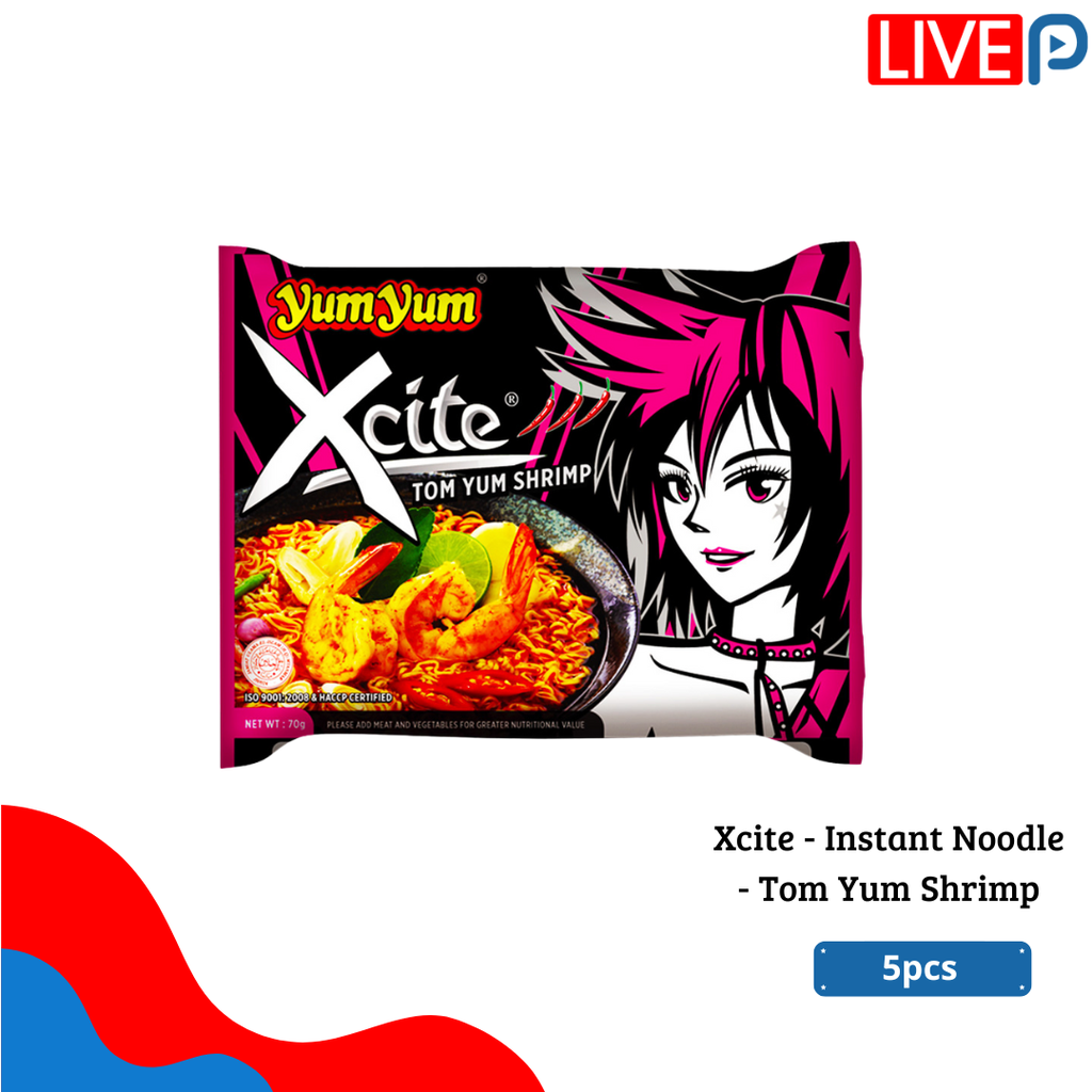 Xcite - Instant Noodle - Tom Yum Shrimp