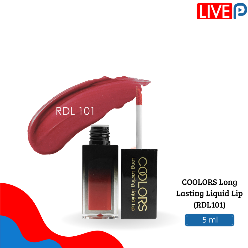 COOLORS Long Lasting Liquid Lip (RDL101)