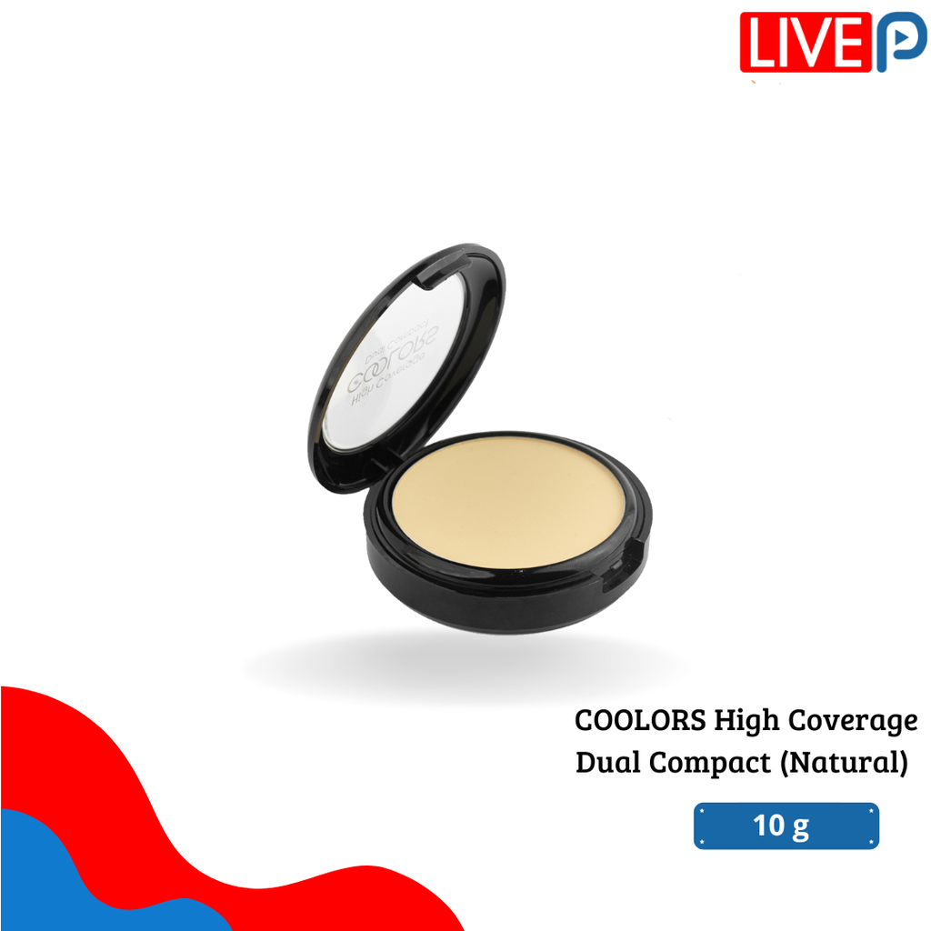 COOLORS High Coverage Dual Compact (Natural)