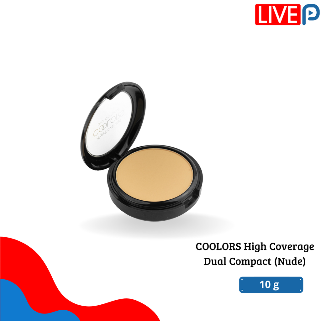 COOLORS High Coverage Dual Compact (Nude)