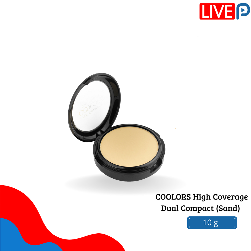 COOLORS High Coverage Dual Compact (Sand)