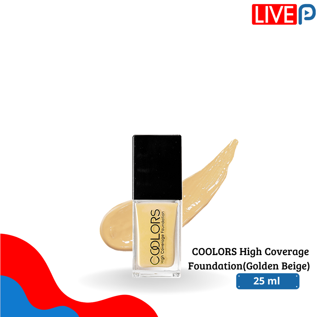 COOLORS High Coverage Foundation(Golden Beige)