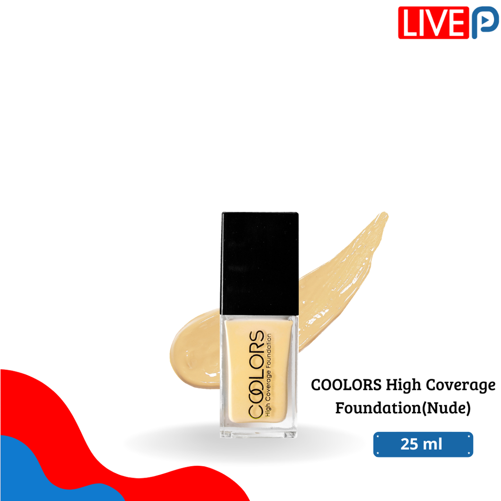 COOLORS High Coverage Foundation(Nude)