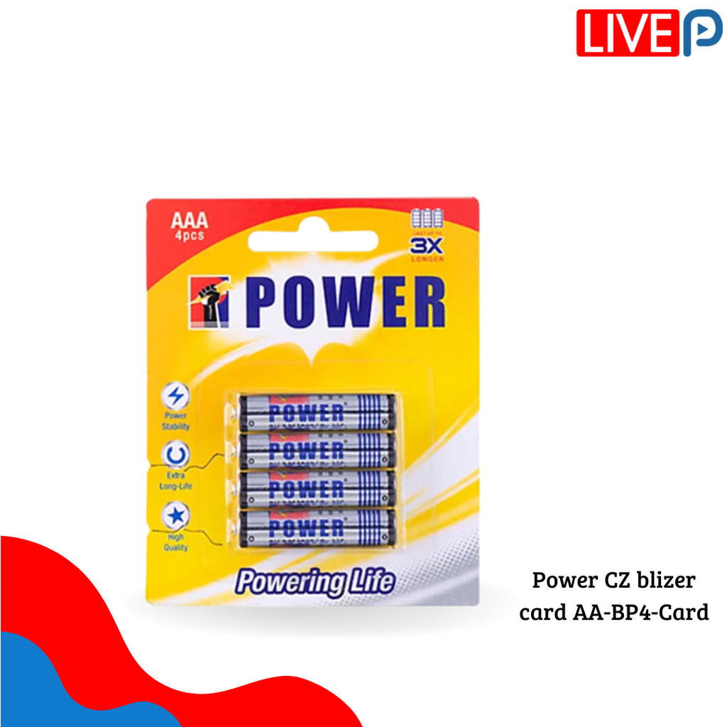 Power CZ blizer card AA-BP4-Card