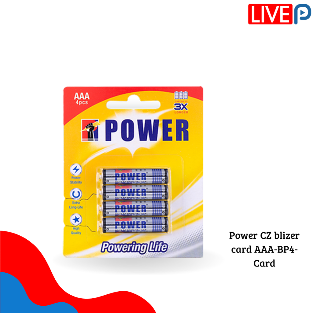 Power Alkaline AA-BP2-Card