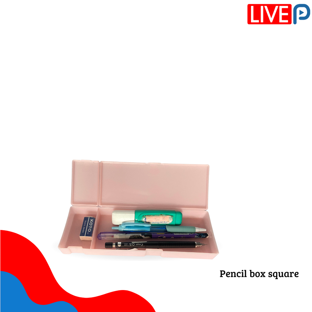 Pencil box square