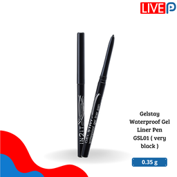 Gelstay Waterproof Gel Liner Pen GSL01 ( very black )