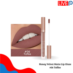 Honey Velvet Matte Lip Glaze #06 Toffee