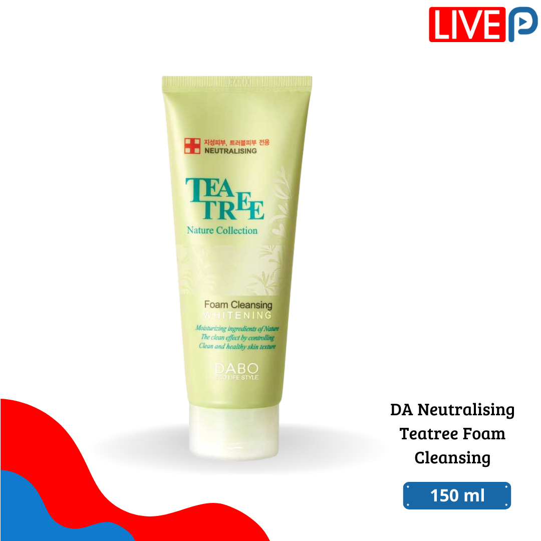 DA Neutralising Teatree Foam Cleansing