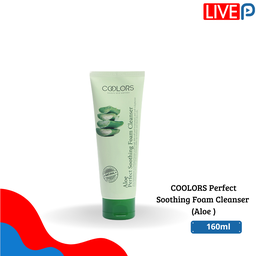 COOLORS Perfect Soothing Foam Cleanser  (Aloe )