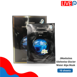 JMsolution Edelweiss Glacier Water Alps Mask