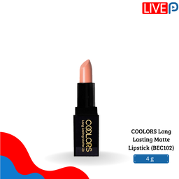 COOLORS Long Lasting Matte Lipstick (BEC102)