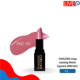 COOLORS Long Lasting Matte Lipstick (PKC101)